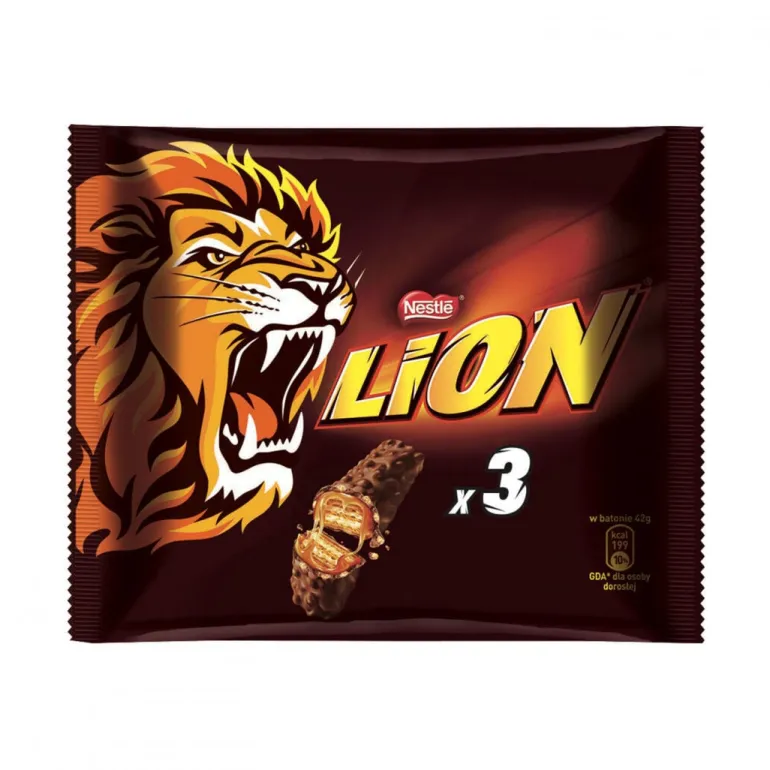 Snack de Chocolate Lion Pack 3