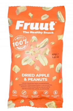 Snack de Maçã e Amendoim