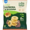 Snack Infantil de Abóbora e Banana Bio