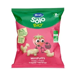 Snack Infantil Minipuffs de Morango