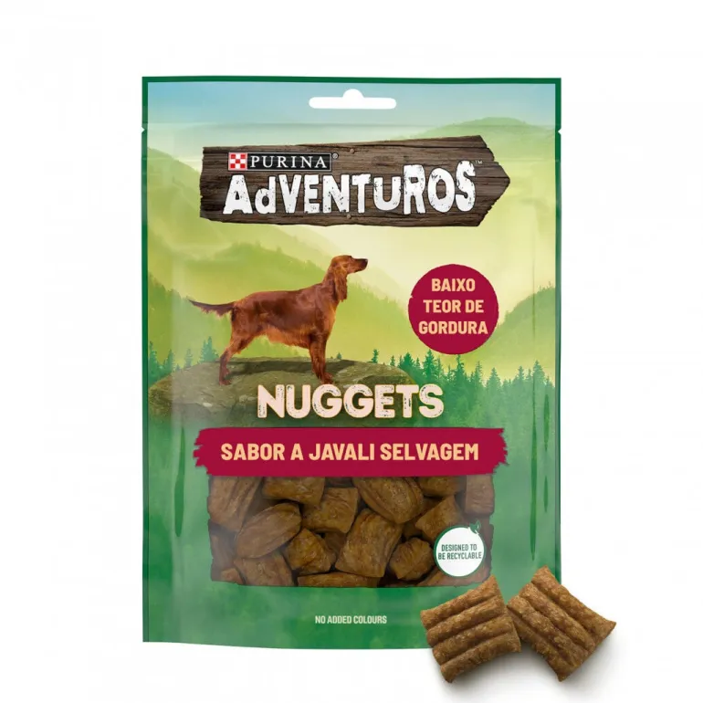 Snack para Cão Nuggets Sabor a Javali