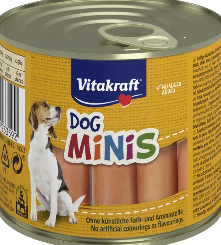 Snack para Cão Salsichas Mini