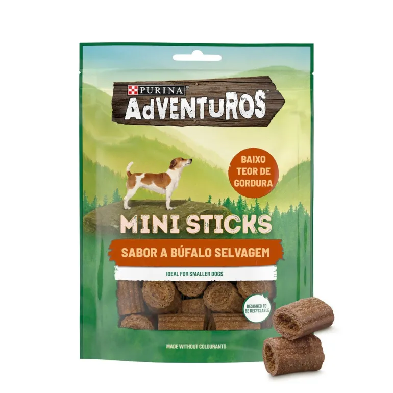 Snack para Cão Sticks Sabor a Búfalo
