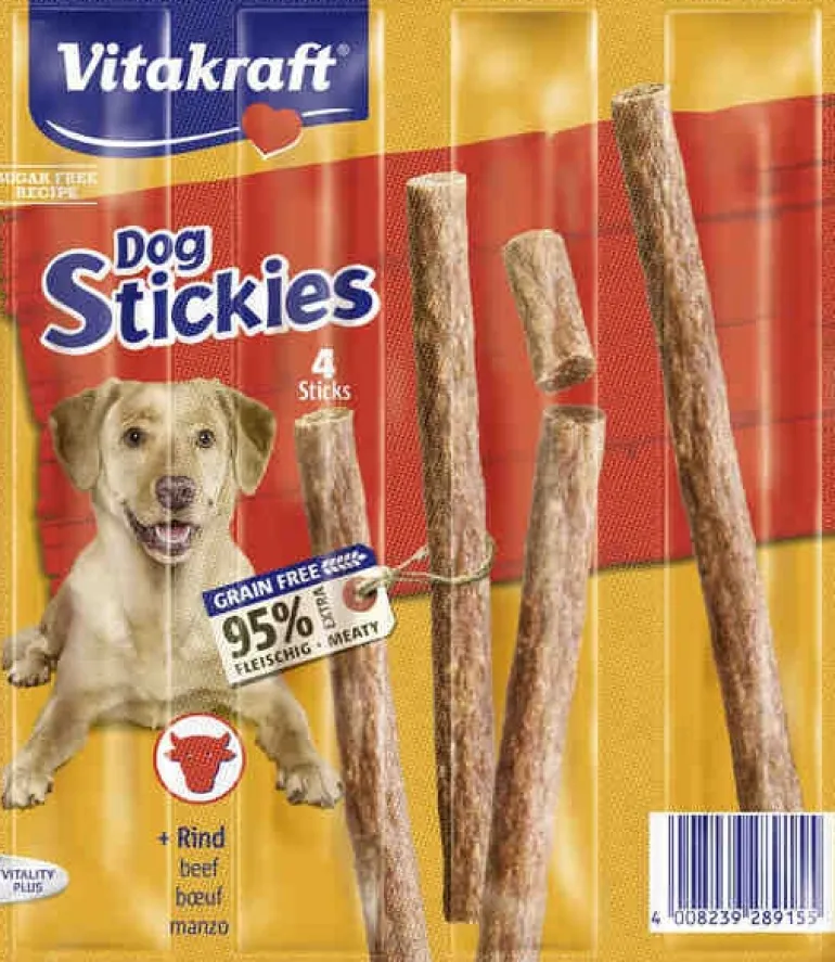 Snack para Cão Stikies com Vaca
