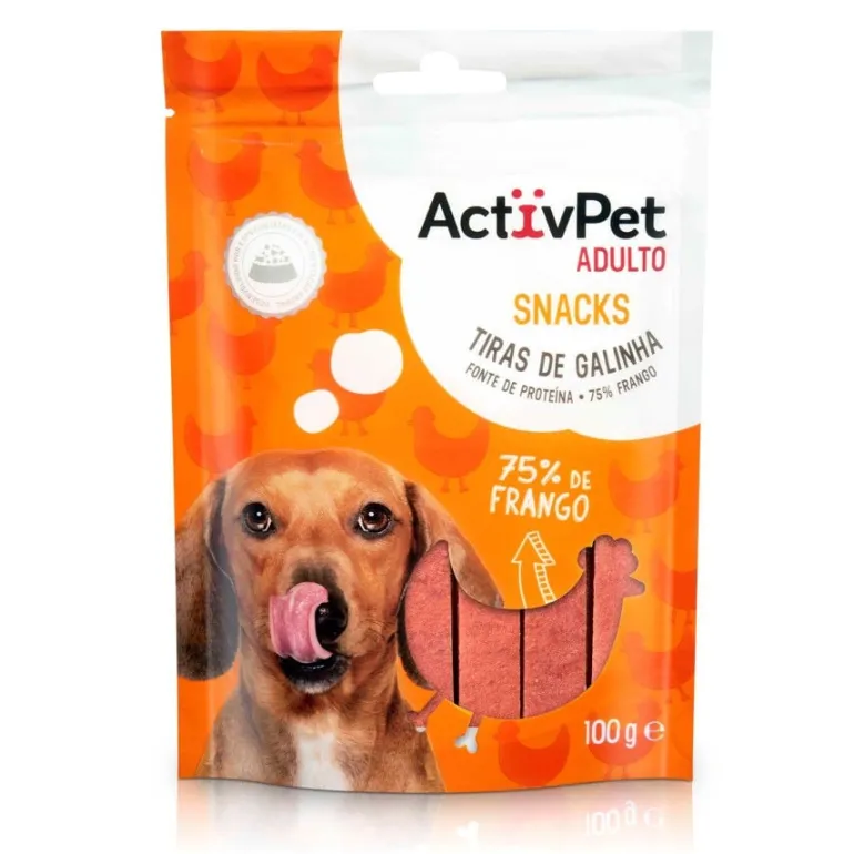 Snack para Cão Tiras de Galinha