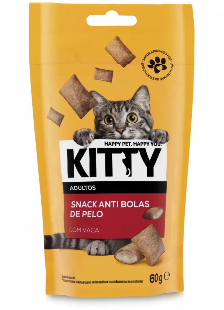 Snack para Gato Anti Bolas de Pêlo com Tara
