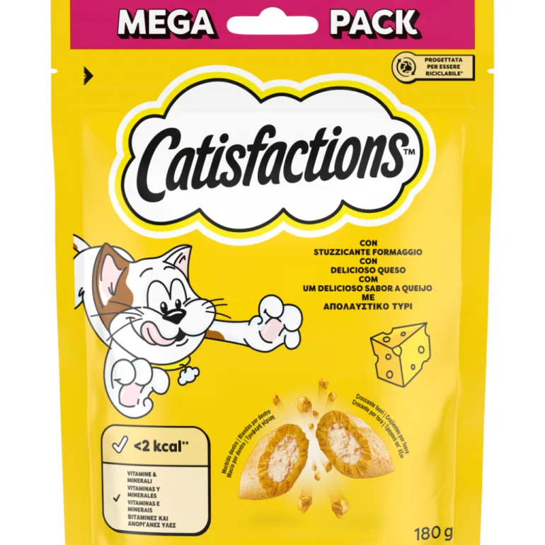 Snack para Gato com Sabor a Queijo
