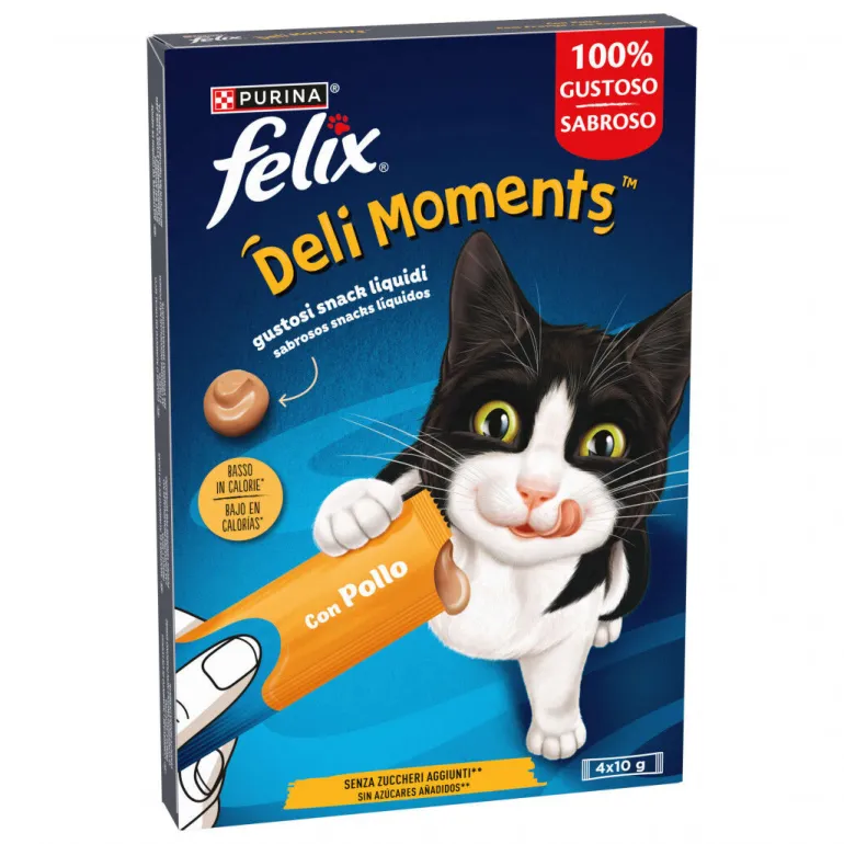 Snack para Gato Líquido Frango