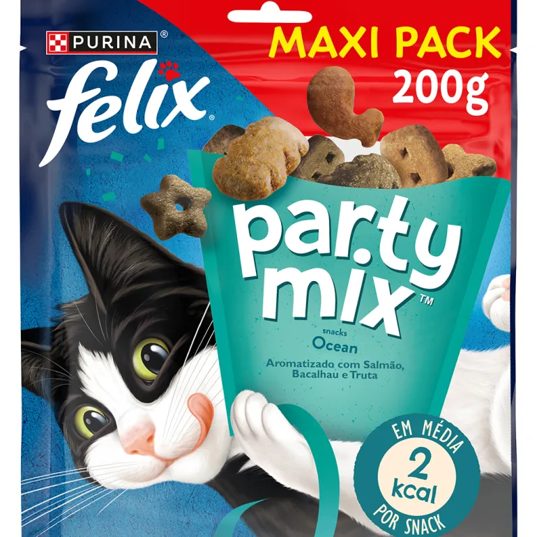 Snack para Gato Party Mix Seaside