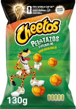 Snacks Cheetos Futebolas Queijo