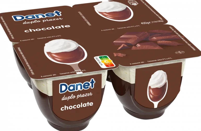 Sobremesa Láctea Duplo Prazer Chocolate Pack 4
