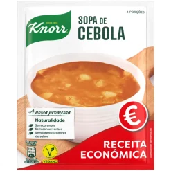 Sopa de Cebola Receita Económica