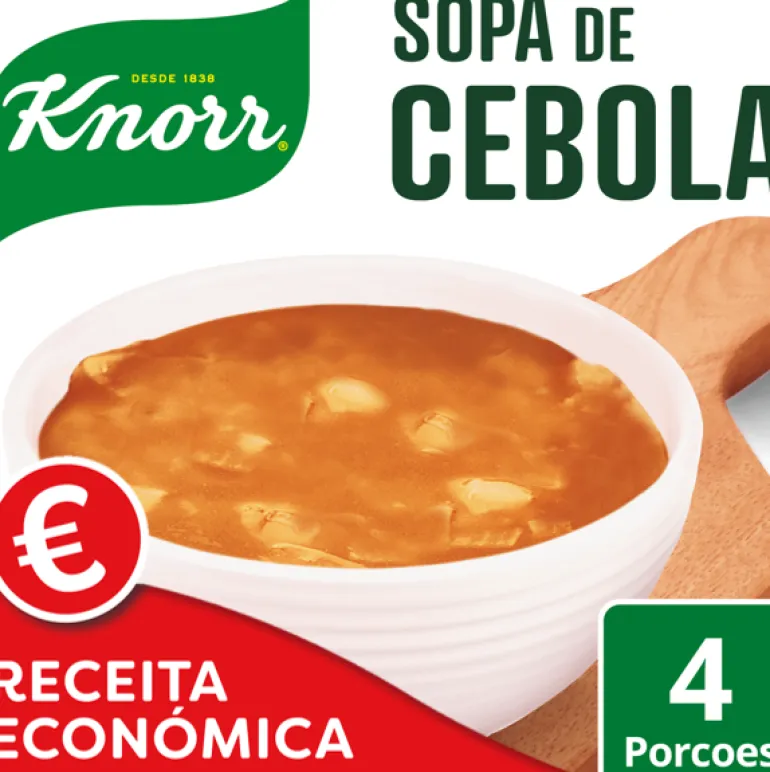 Sopa de Cebola Receita Económica
