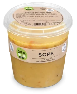 Sopa de Feijão Branco com Couve Coração