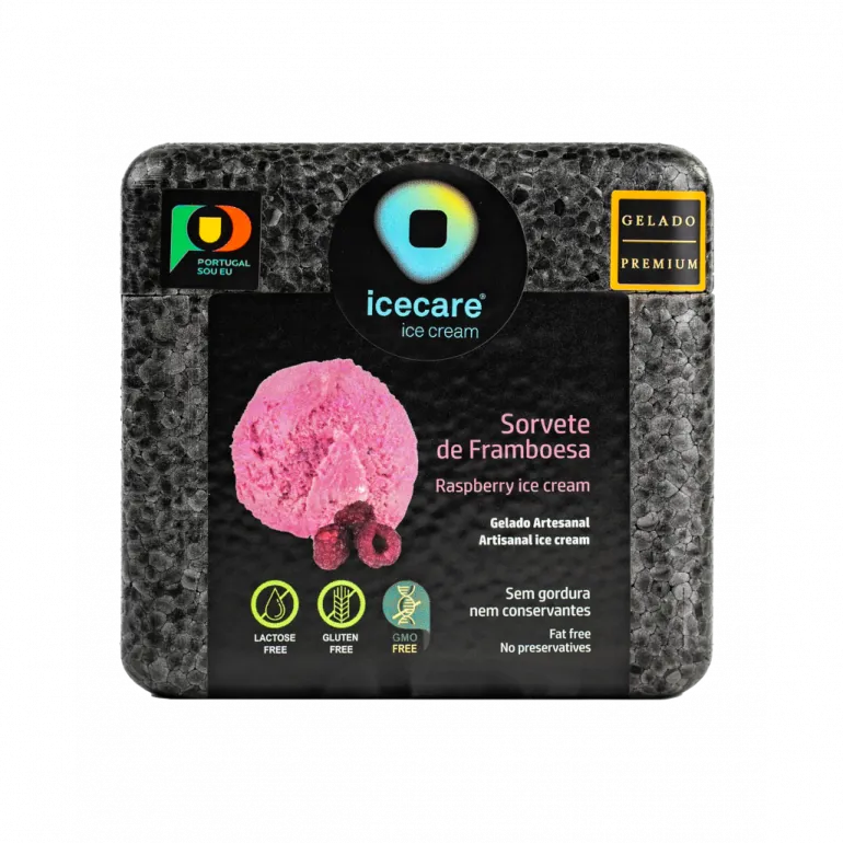 Sorvete de Framboesa