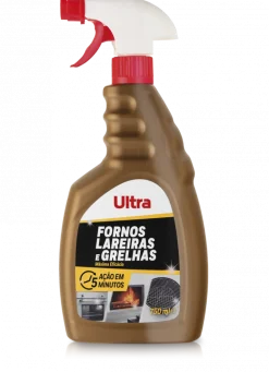 Spray de Limpeza Fornos, Lareiras e Grelhas
