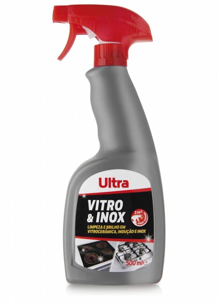 Spray de Limpeza Vitrocerâmica, Indução e Inox