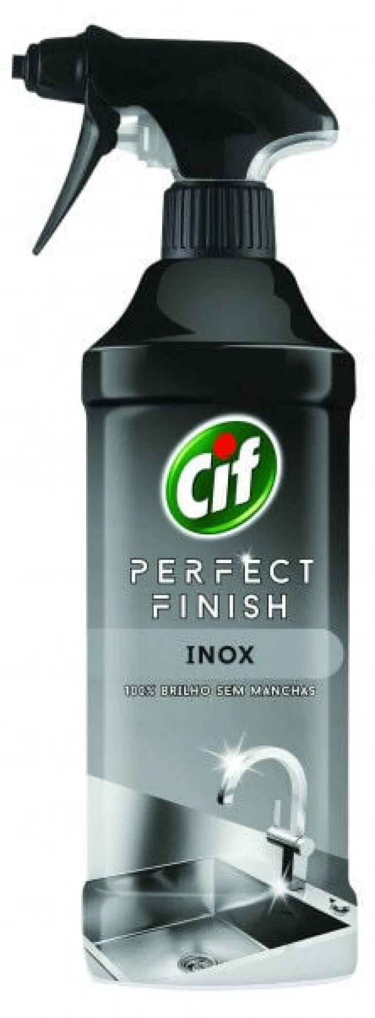 Spray de Limpeza Vitrocerâmica & Inox Perfect Finish