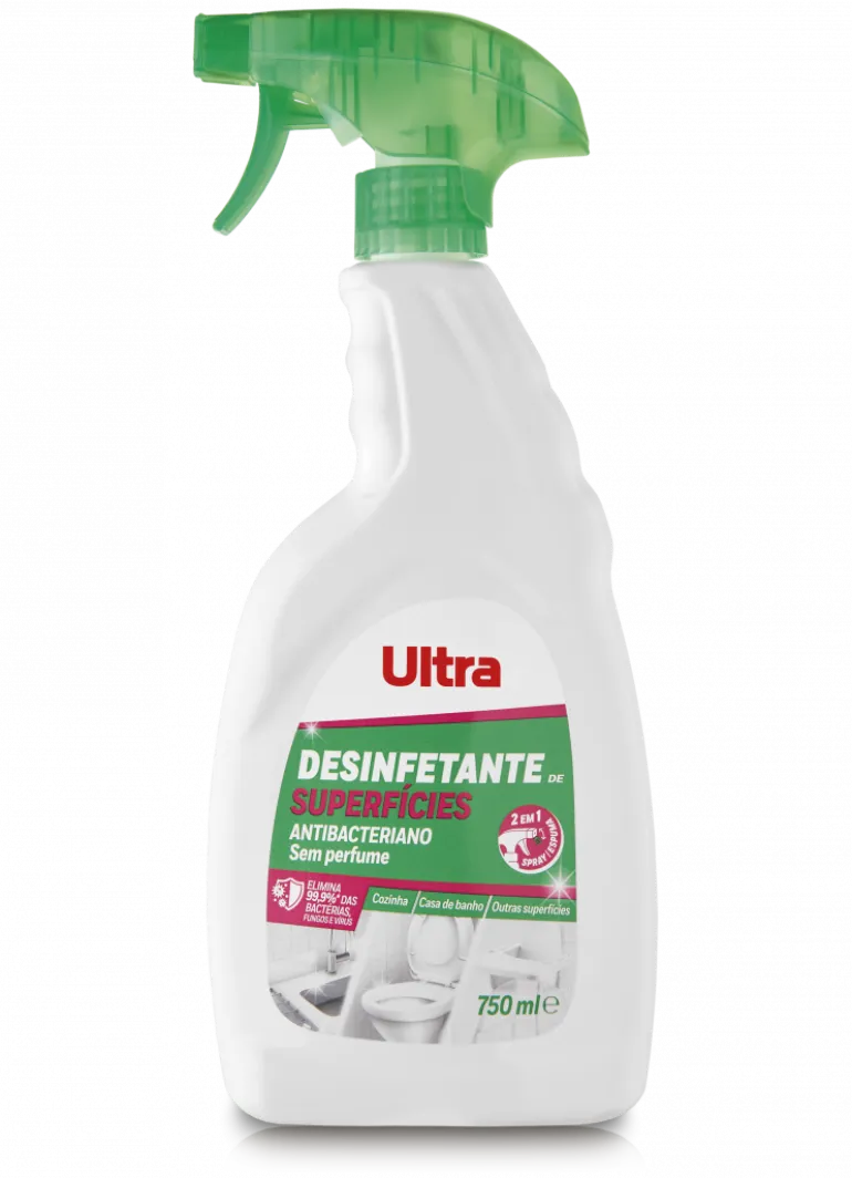 Spray Limpeza Desinfetante