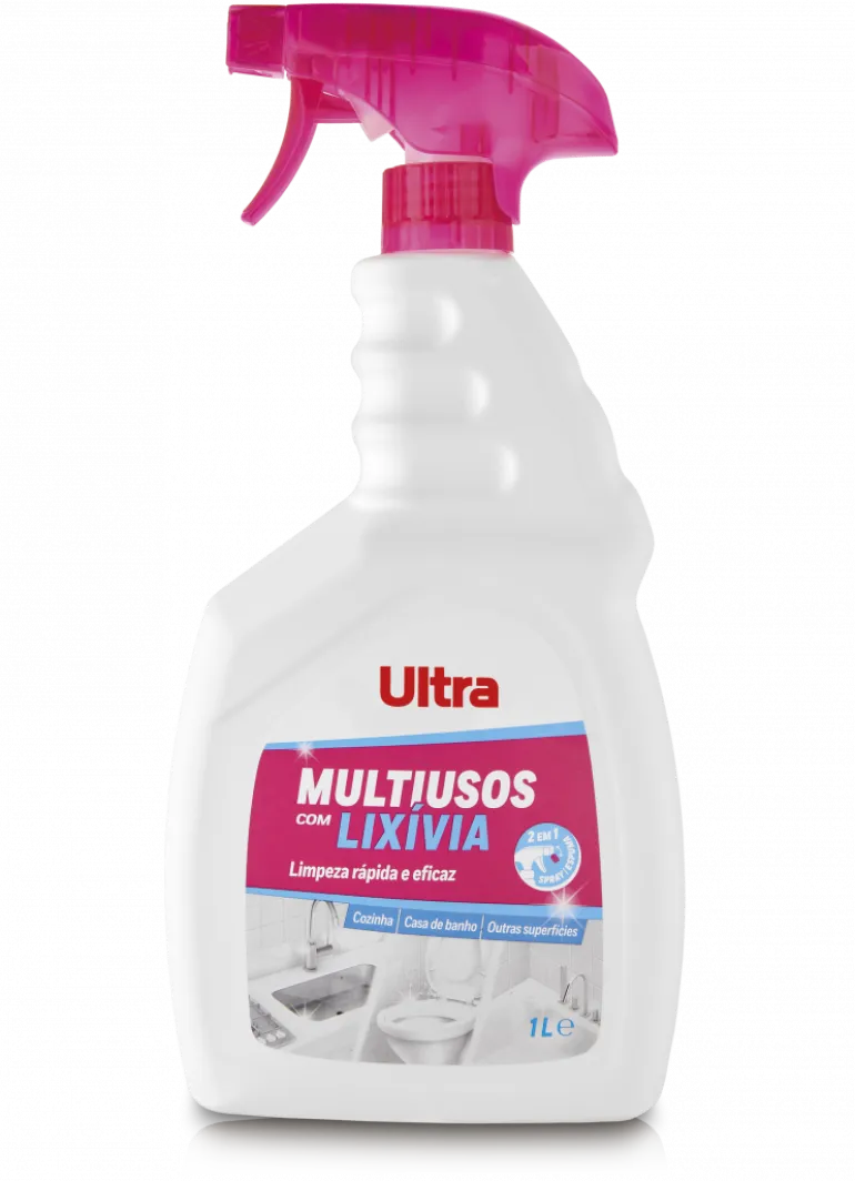 Spray Multiusos com Lixívia