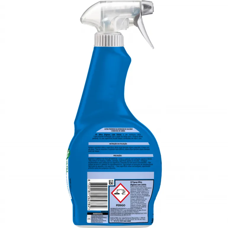 Spray Ultra Higiene com Lixivia