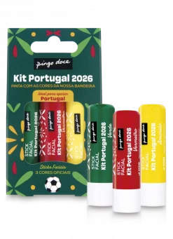 Sticks Faciais Cores Portugal Mundial 2026