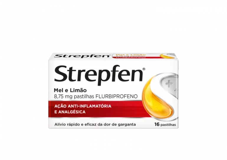 Strepfen Mel e Limão 16 Pastilhas