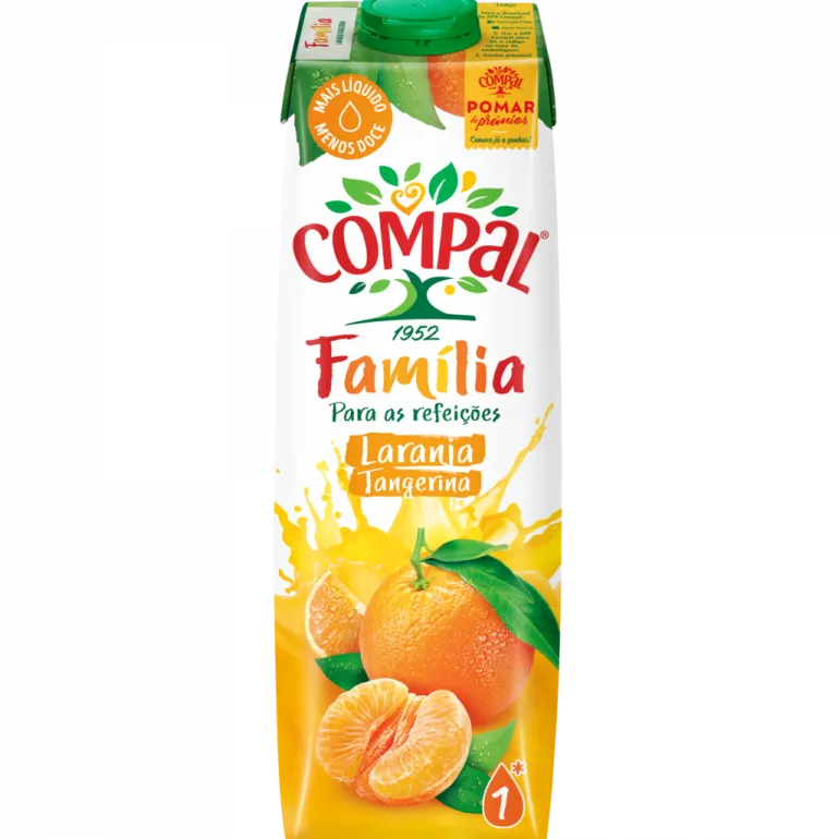 Sumo de Laranja e Tangerina