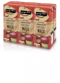 Sumo de 100% Maçã Pack 6