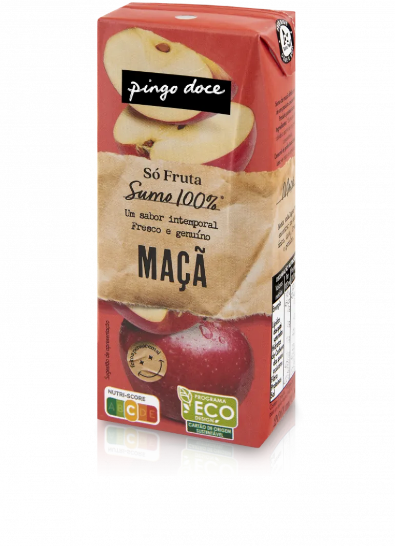 Sumo de 100% Maçã Pack 6