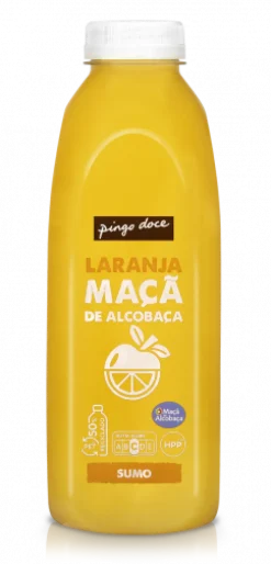Sumo Natural de Laranja e Maçã