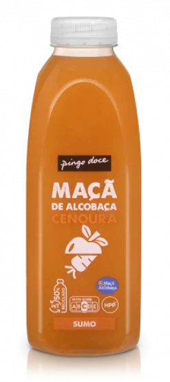 Sumo Natural de Maçã e Cenoura