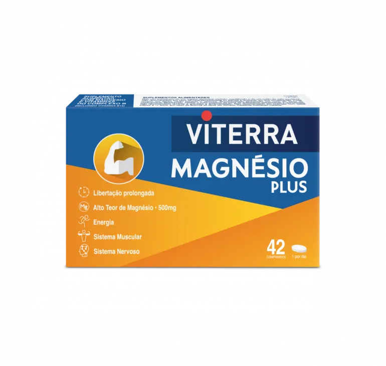 Suplemento Alimentar de Magnésio 42 Comprimidos