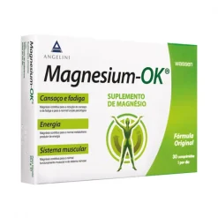 Suplemento Alimentar de Magnésio 30 Comprimidos