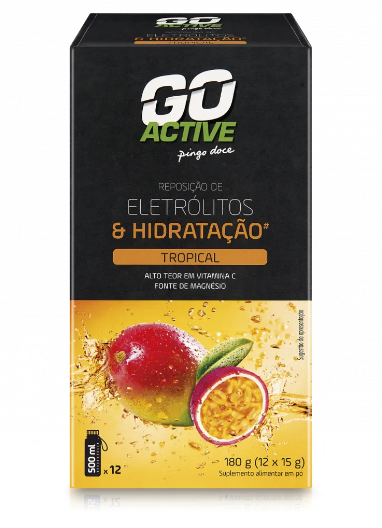 Suplemento de Eletrólitos sabor Tropical