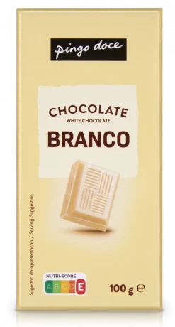Tablete de Chocolate Branco