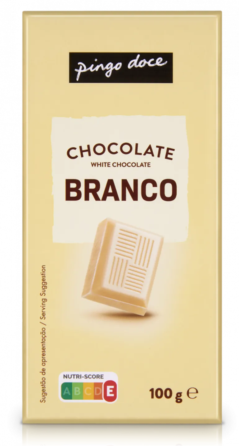 Tablete de Chocolate Branco
