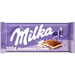Tablete de Chocolate com Recheio de Creme de Leite