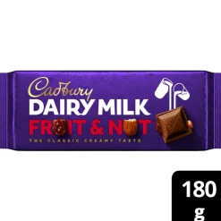 Tablete de Chocolate de Leite Fruit & Nut Dairy Milk