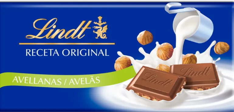 Tablete de Chocolate de Leite Original com Avelãs