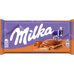 Tablete de Chocolate e Caramelo