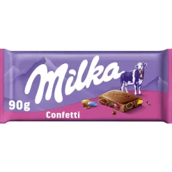 Tablete de Chocolate Milka Confetti