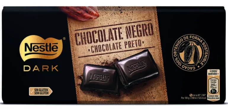 Tablete de Chocolate Negro