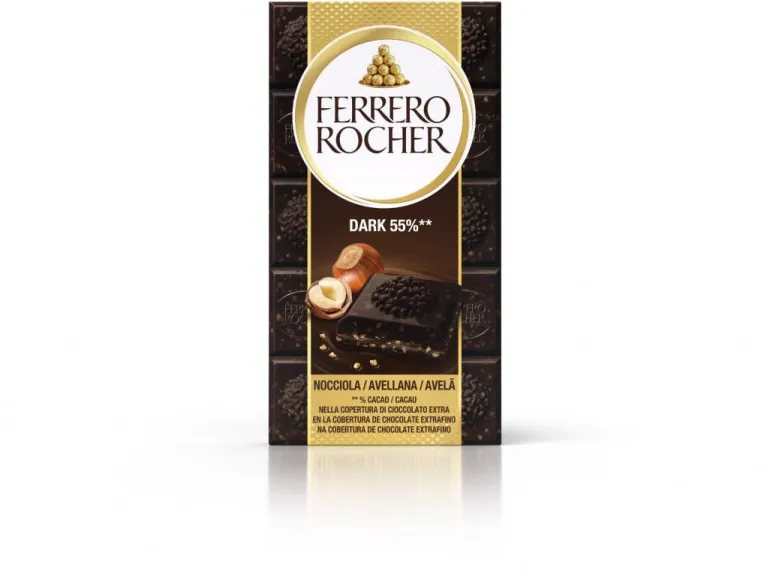 Tablete de Chocolate Negro com Avelã