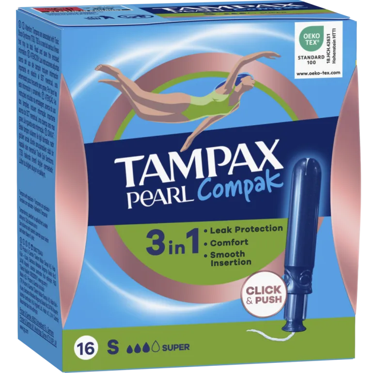 Tampão com Aplicador Pearl Compak Super