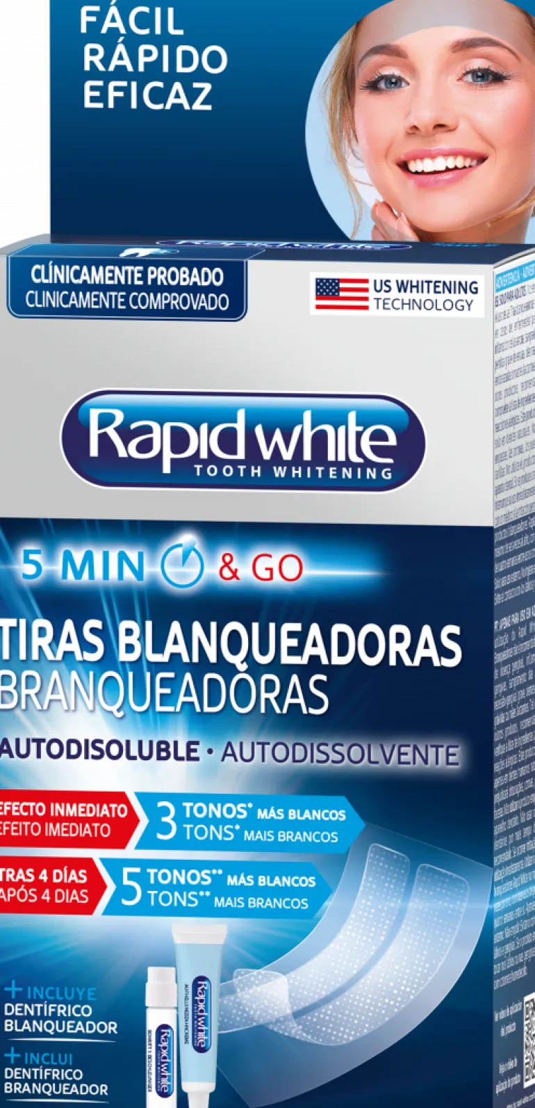 Tiras Branqueadoras para Dentes