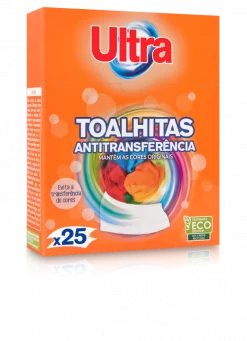 Toalhitas Antitransferência de Cor