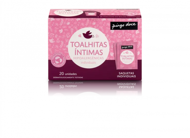 Toalhitas Íntimas Monodoses