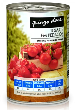 Tomate em Pedaços