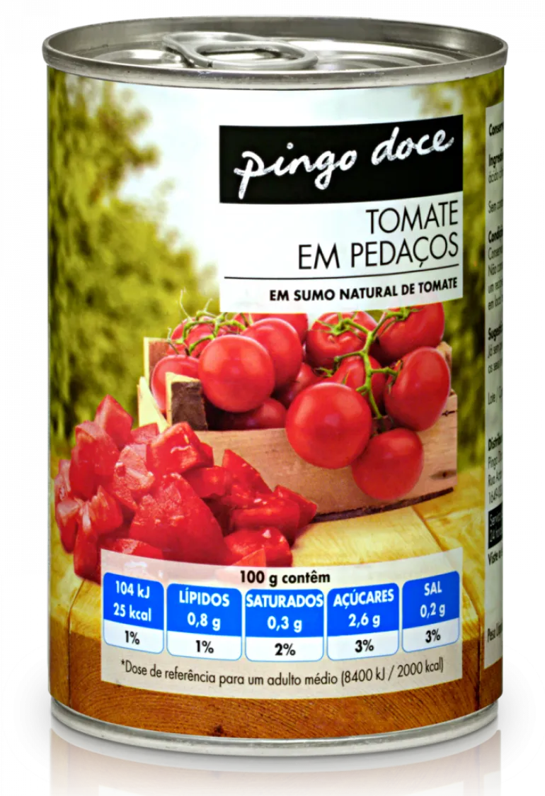Tomate em Pedaços